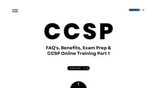 CCSP - FAQ's, Benefits, Exam Prep & CCSP Online Training (Part I)