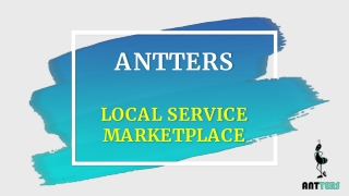 Antters: Local Service Marketplace