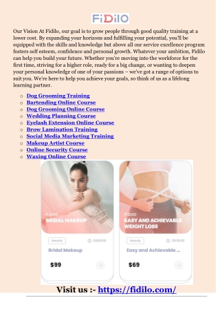 Bartending Online Course