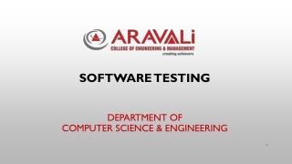 Software Testing