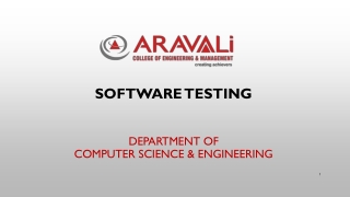 Software Testing