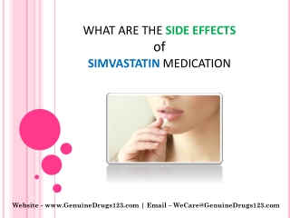What are the most common side effects of Simvastatin