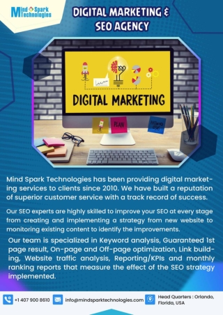 seo digital marketing company orlando |  seo packages in USA