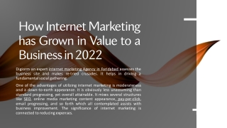 How Internet Marketing has Grown in Value to a Business in 2022