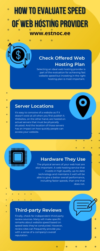 How To Evaluate Speed of Web Hosting Provider