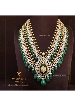 Layered Haram with Emeralds and Uncut Diamonds