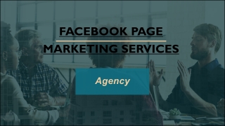 FACEBOOK PAGE MARKETING SERVICES 3 @5