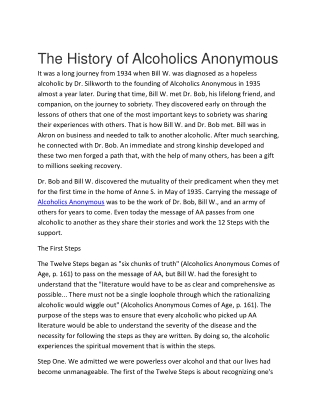 Alcoholics Anonymous4