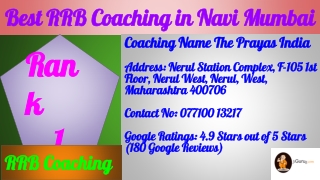 Best  RRB Coaching in Navi Mumbai