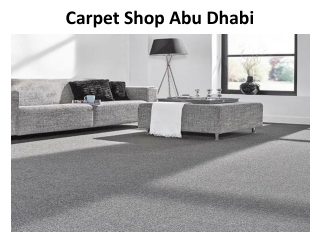 Carpet Shop Abu Dhabi