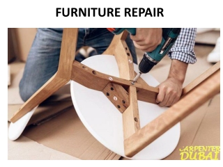 FURNITURE REPAIR