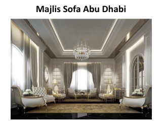Majlis Sofa Abu Dhabi