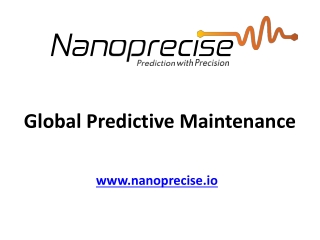 Introduction to Global Predictive Maintenance