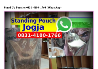 Stand Up Pouches