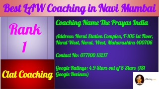 Best CLAT Coaching in Nerul