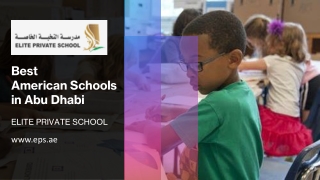 Best American Schools in Abu Dhabi_