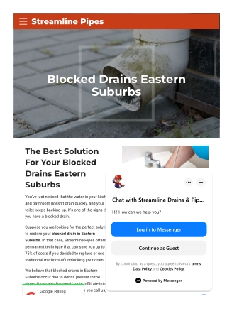 Blocked Drains Sydney