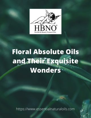 Buy floral essential oils | Get 100% Natural Absolute Oils