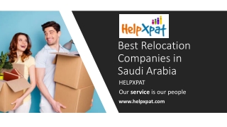 Best Relocation Companies in Saudi Arabia _