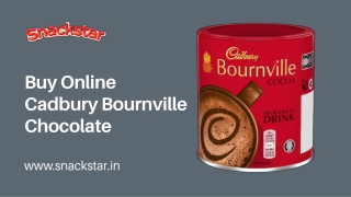 Buy Online Cadbury Bournville Chocolate