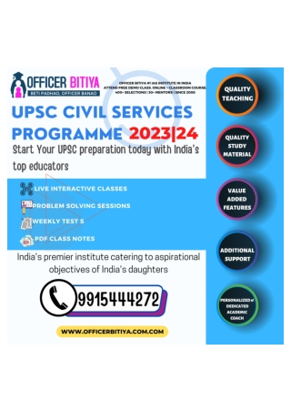 Top IAS Coaching In Amritsar Officer Bitiya