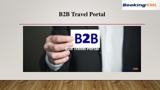 B2B Travel Portal