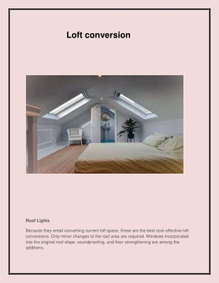 Top Loft Conversion in Welling