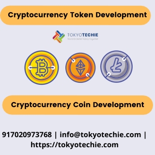 Cryptocurrency Token Development | Cryptocurrency Coin Development