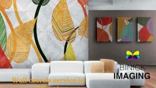 Wall murals service in Miami