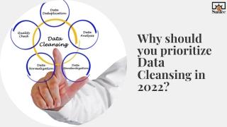 Why should you prioritize data cleansing in 2022?