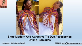 Create Admirable Look By Wearing The Tie Dye Accessories