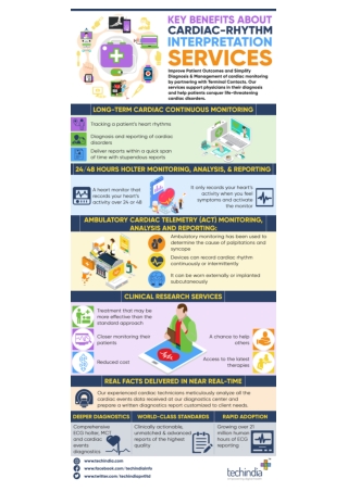 KEY BENEFITS ABOUT CARDIAC-RHYTHM INTERPRETATION SERVICES