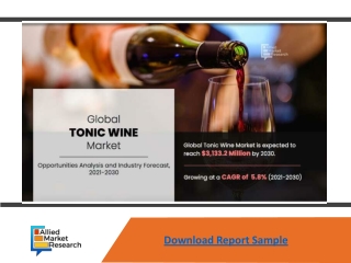 Tonic Wine Market