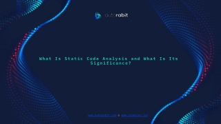 What Is Static Code Analysis and What Is Its Significance