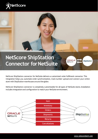 NetSuite ShipStation Integration Connector - NetScore Technologies