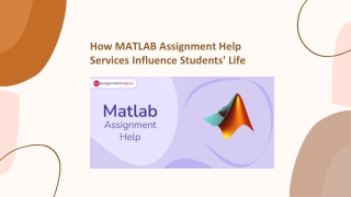 How MATLAB Assignment Help Services Influence Students' Life