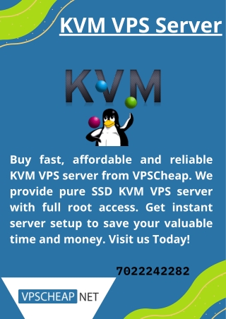 KVM VPS Server