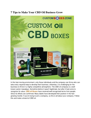 7 Tips to Make Your CBD Oil Business Grow-converted