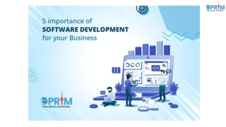 5 importance of software development for your business