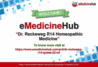 Dr Reckeweg R14 Homeopathic Medicine