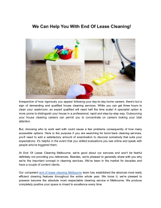 House Clean -Shine End Of Lease Cleaning Melbourne