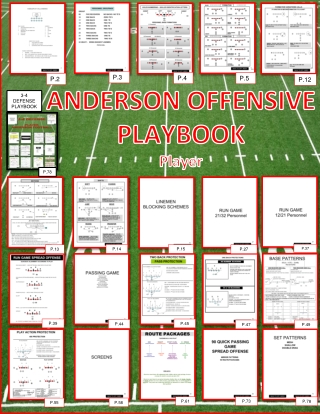 MULTI OFFENSE PLAYBOOK - 3-4 DEFENSIVE PLAYBOOK - RANDY ALBANO