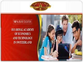 OUS Royal Academy of Economics and Technology in Switzerland