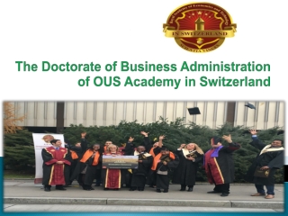 Business Administration at OUS Royal Academy