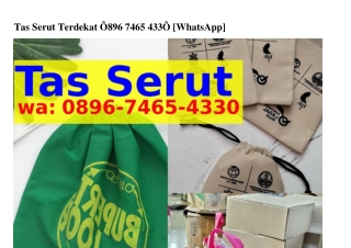 Tas Serut Terdekat ౦8ᑫϬ~7ㄐϬ5~ㄐЗЗ౦[WA]