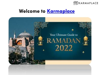 Islamic wear collection for ramadan 2022 at Karmaplace