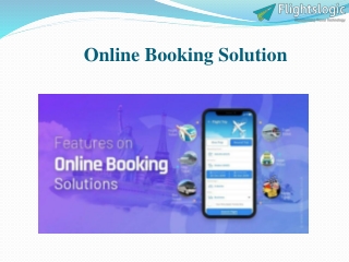 Online Booking Solution