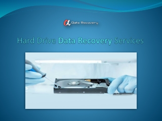Hard Drive Data Recovery Services