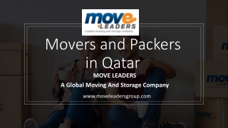 Movers and Packers in Qatar