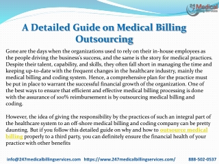 A Detailed Guide on Medical Billing OutsourcingPDFpdf